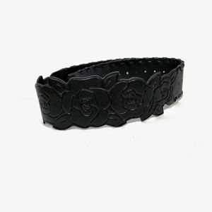 Anne Fontaine Alya Black Big waist belt one size